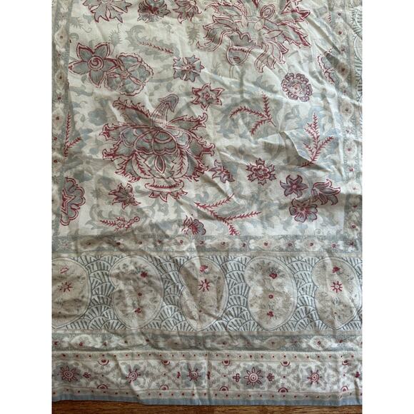 Ralph Lauren HALF MOON BAY PHOEBE Standard Size Sham Case blue ivory pink - Picture 4 of 9